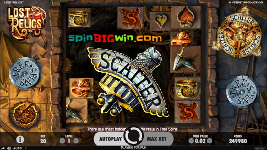 Catch the scatter symbol in the online casino slot machine bonus game 2022 is in this photo.